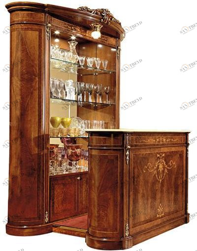 Barnini Oseo Барный шкаф из фанерованной древесины Reggenza 714