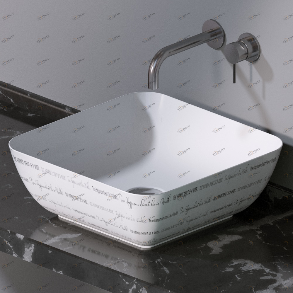 L602420 Накладная раковина на столешницу  прямоугольная A. e T. Italia ELITE AeT ITALIA