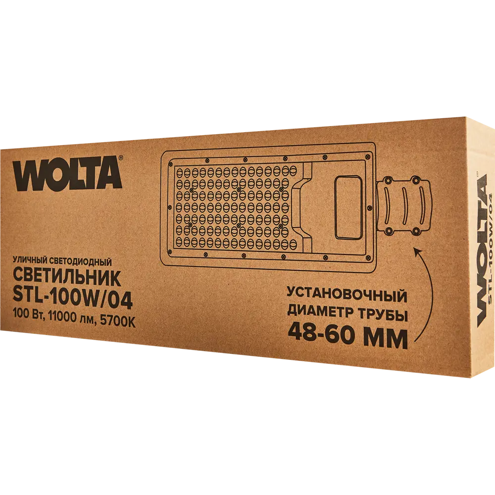 Wolta STL-100W/04 — уличный светодиодный прожектор 100Вт для архитектурного освещения 89340889 STLM-0930463 - Вид №4
