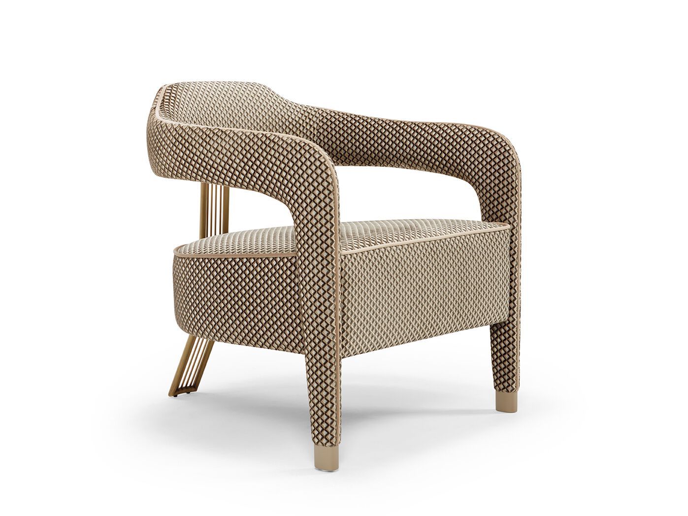 Тканевое кресло с подлокотниками Casa Magna INVICTA II ARCH-00069109