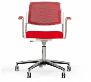 Diemmebi 5-спицевый тканевый стул с подлокотниками Volée