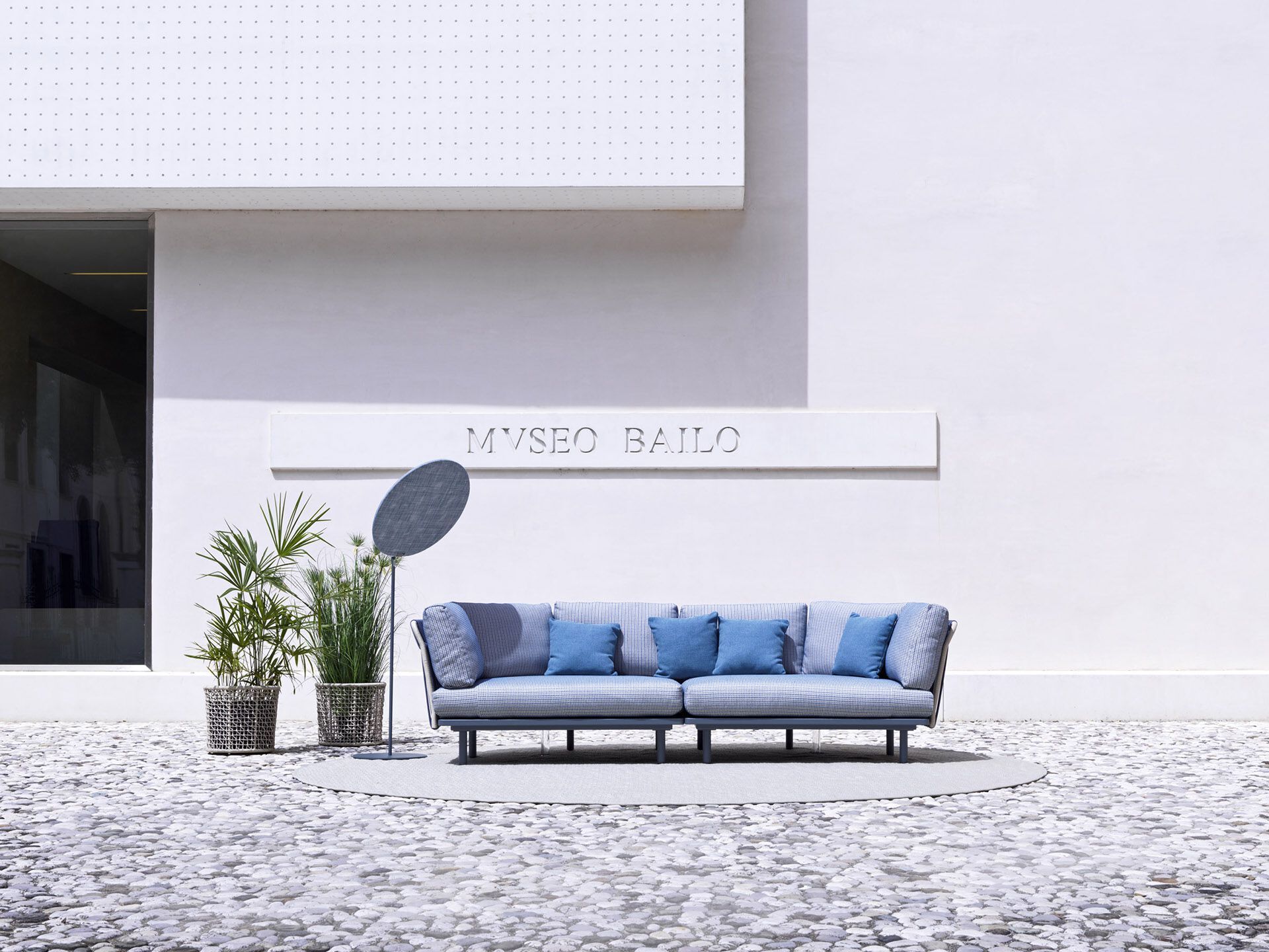 Круглый держатель для горшка из синтетического волокна Varaschin Эмма ARCH-00041439 - Вид №1