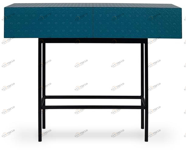 Barba design Лакированная прямоугольная консоль hdf с ящиками Tiles 80.c2