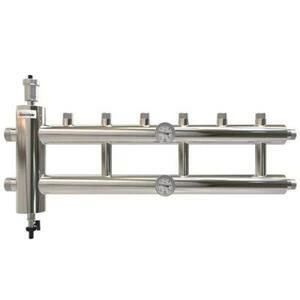 Купить Распределительный коллектор с гидрострелкой 120 кВт, 3+1 контур