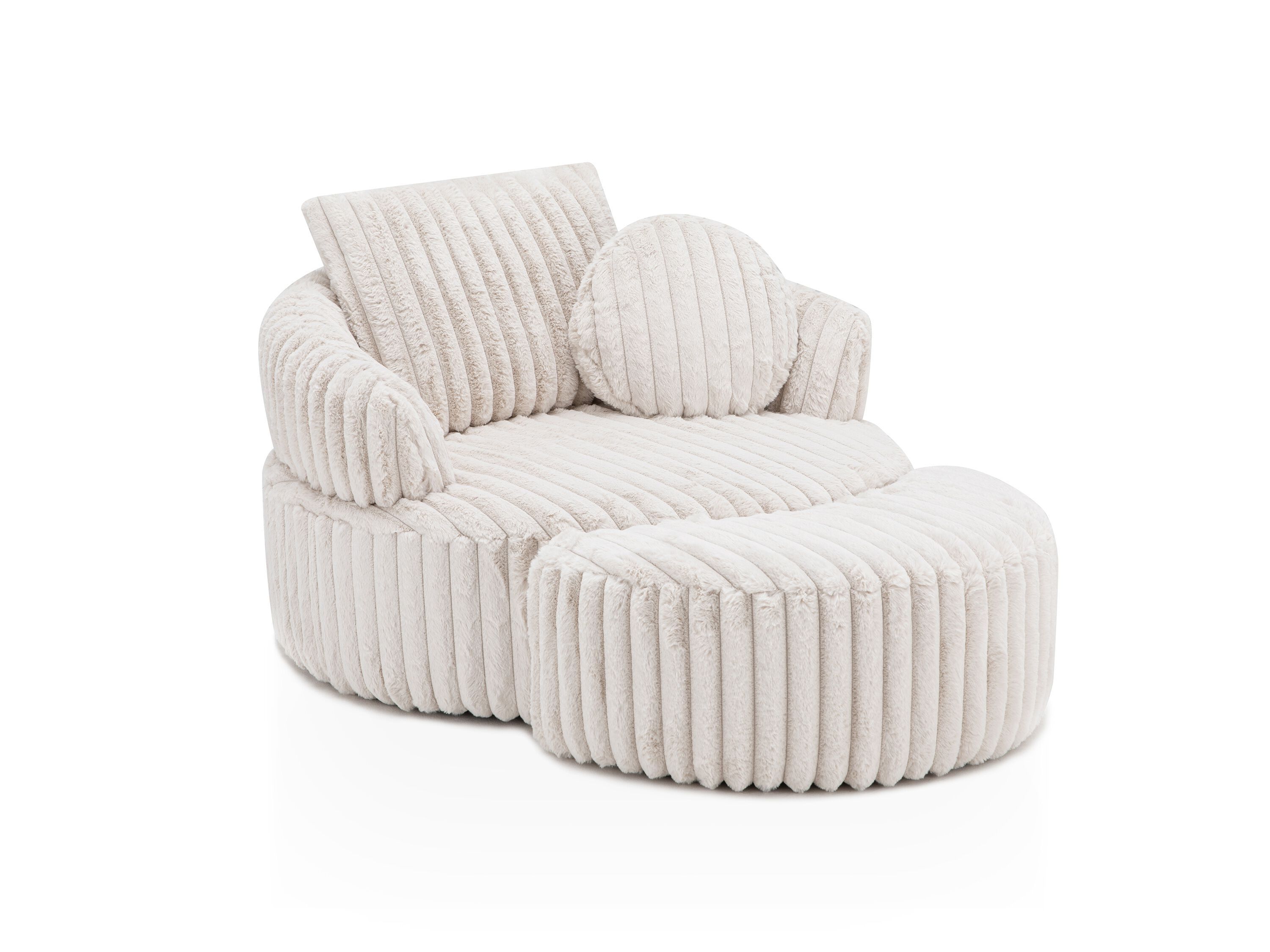 Вращающееся кресло с подлокотниками CAMPO DE' FIORI WAFFLE ARCH-00034795 - Вид №4