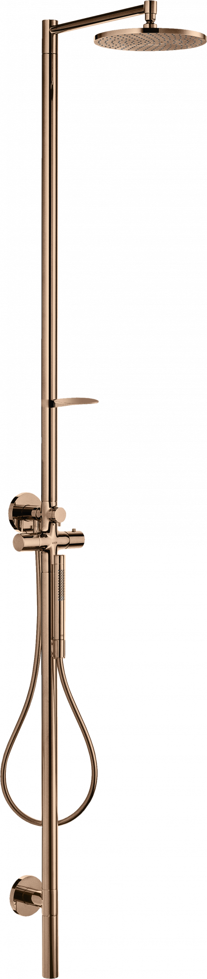 10912300 Душевая стойка с термостатом и верхним душем 240 1jet AXOR STARCK