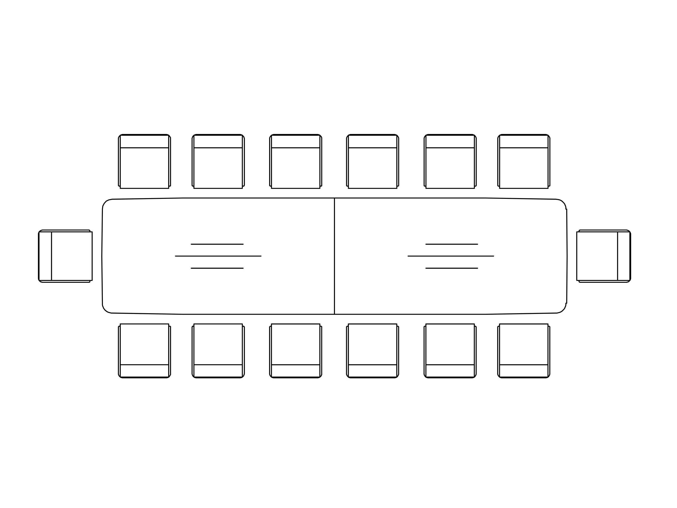 Стол для конференций из шпона Spiegels x. air ARCH-00030444 - Вид №11