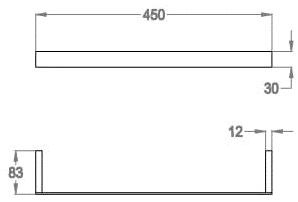 Fir Italia Accessori bagno moderni  Abpl06b  - Вид №1