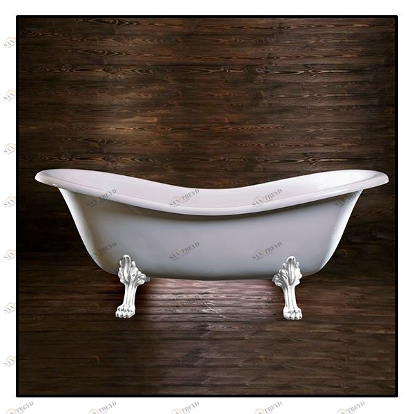 Ванна Akcjum Cleopatra WR-05-01-Kb овальная белая с белыми ножками WR0501KB