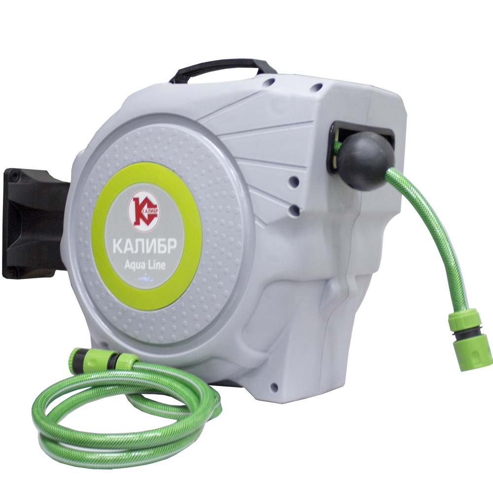 68509 Калибр Шланг поливочный на автоматической катушке  ШПАК-16,5 