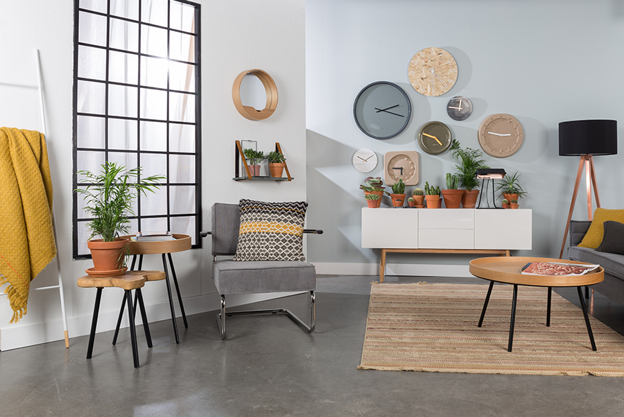 Стол журнальный высокий Oak Tray Zuiver 2300003 - Вид №6