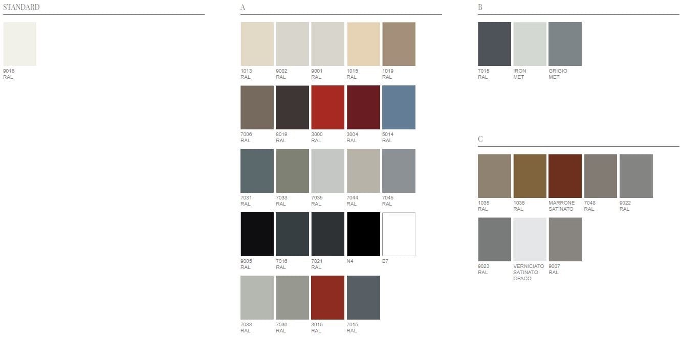 Настенный алюминиевый вертикальный радиатор Caleido ARCH-00041924 - Вид №3