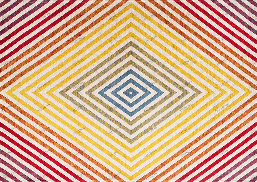 COLORISTICA Ковры  160 X 230  Разноцветный / желтый