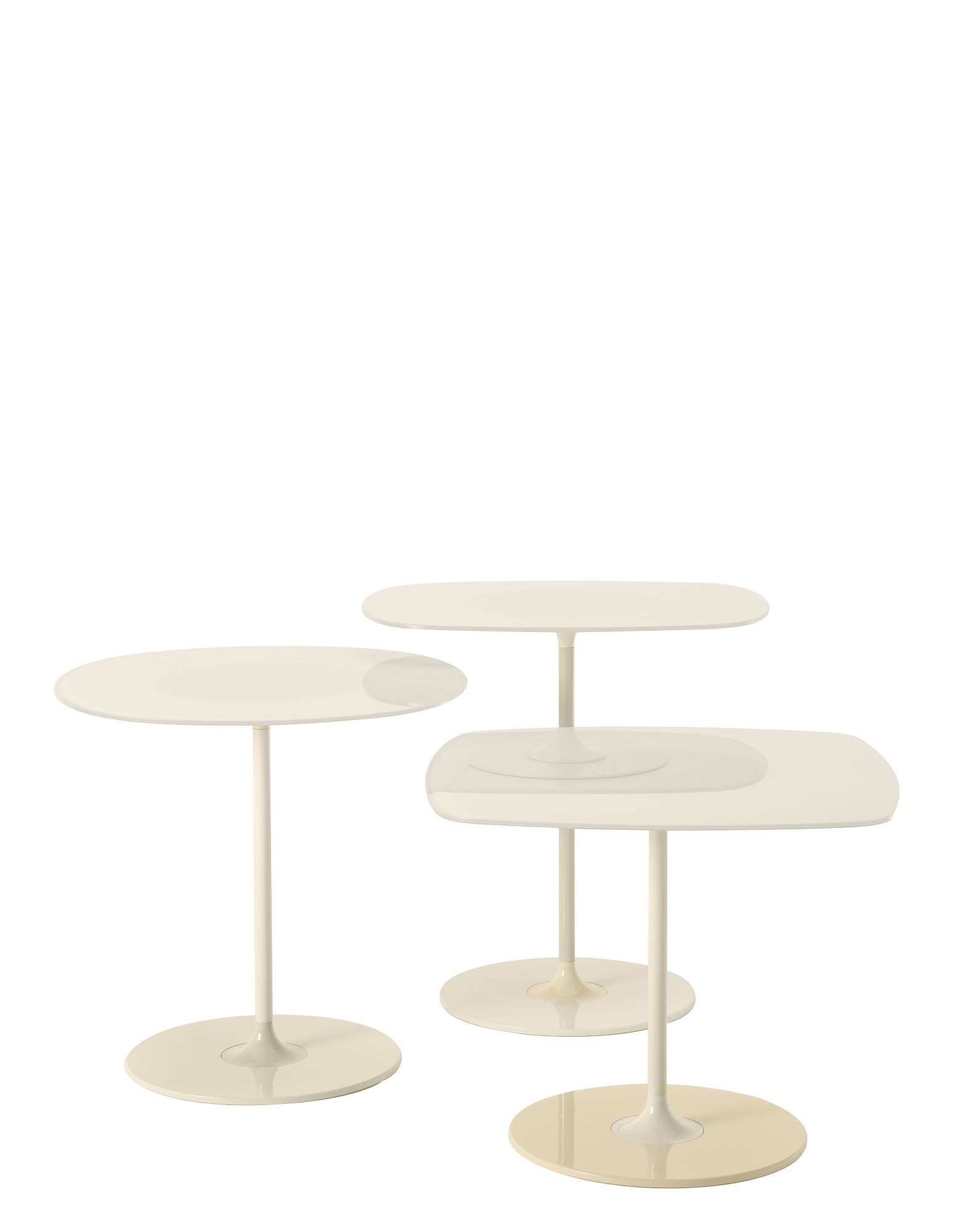 Прямоугольный журнальный столик с хрустальной столешницей и стальным основанием Kartell Тьерри ARCH-00090460 - Вид №25