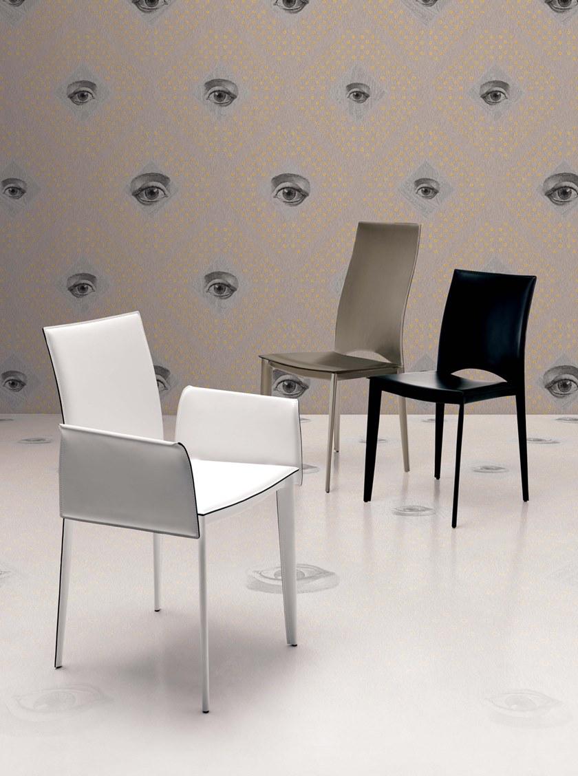 Ozzio Italia Кожаное кресло с высокой спинкой  S340  - Вид №1