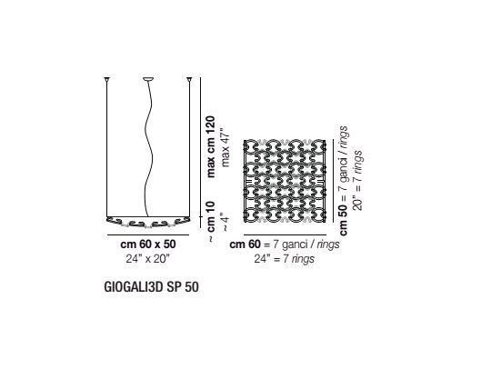 Vistosi Giogali3D SP 50 подвес 107338 - Вид №4