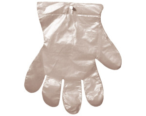 RK11 ПЕРЧАТКИ ОДНОРАЗОВЫЕ ИЗ ФОЛЬГИ, ПРОШИТЫЕ, 100 ШТ. Merida