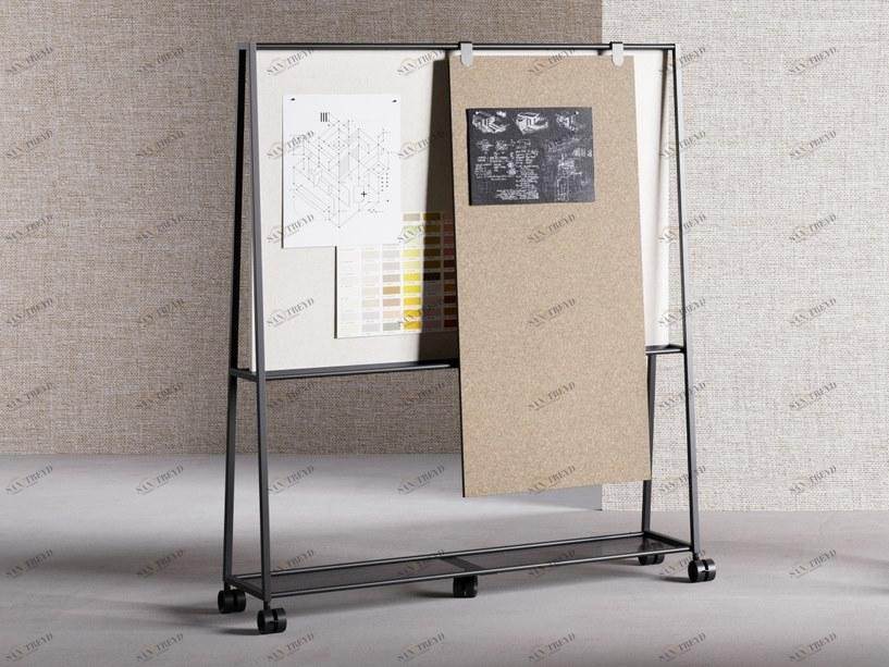 FANTONI Доска офисная металлическая на колесиках Atelier sun-id-1419384