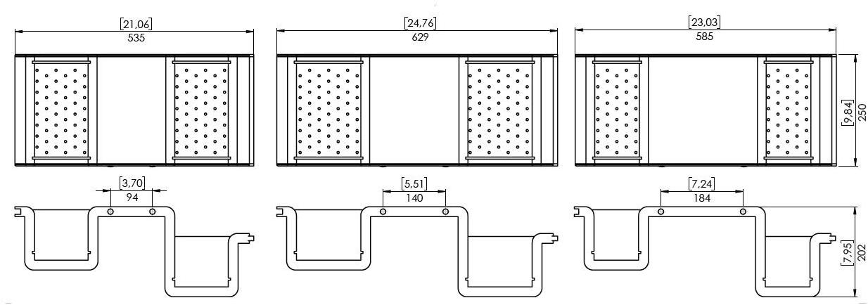 Prieto Studio Модульная полка из мдф  Pla003  - Вид №5