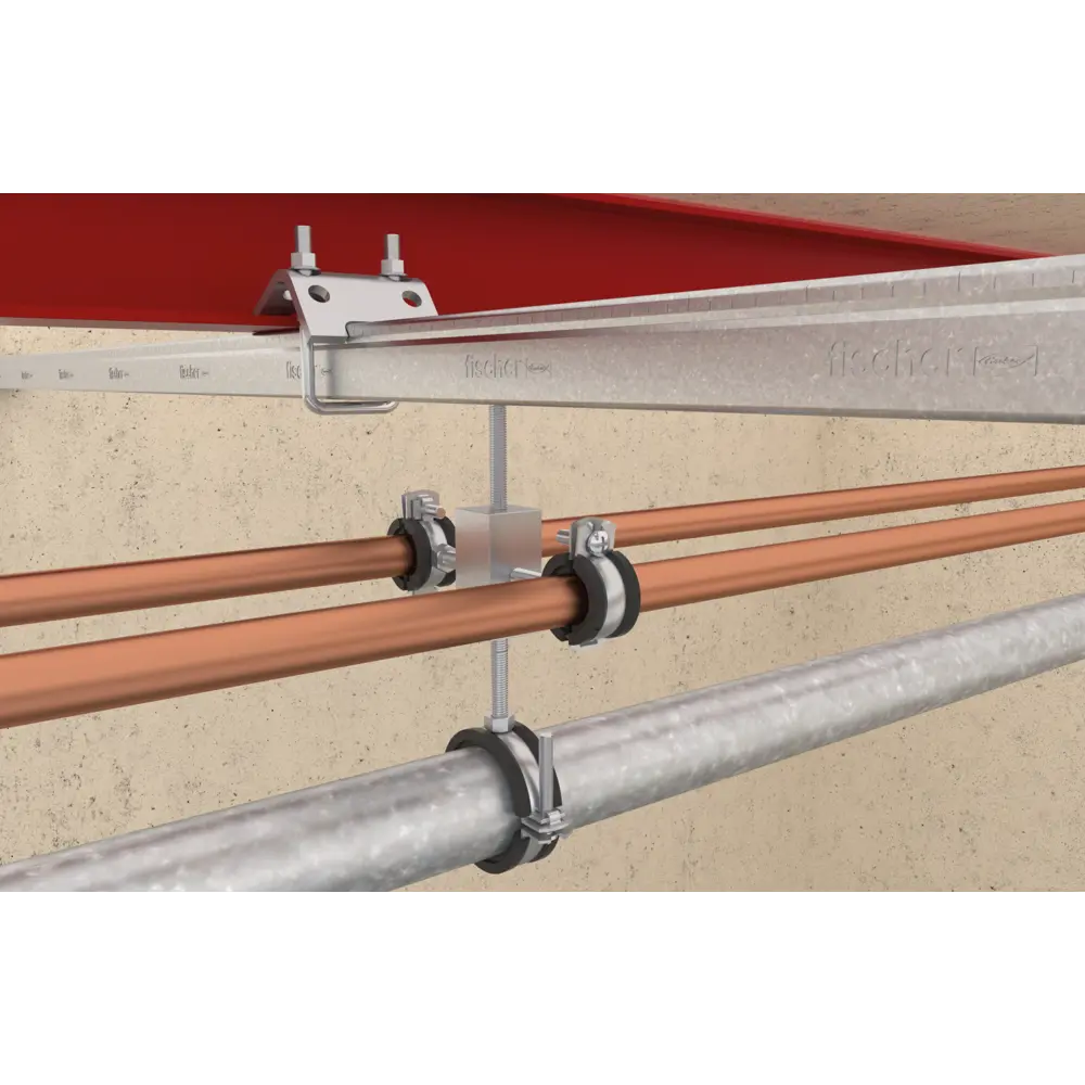 Хомут с болтовым креплением M8/M10 Fischer FGRS 25-30 мм, 100 шт STLM-2084792 - Вид №1