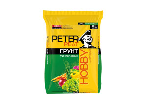 16631552 Грунт Hobby Микропарник 5 л Х-03-5 Peter Peat