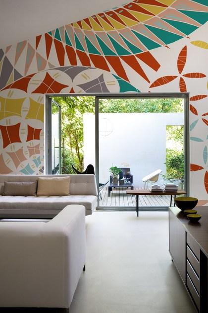 Wall&decò Геометрический Contemporary wallpaper 2013 sun-id-1408193 - Вид №1