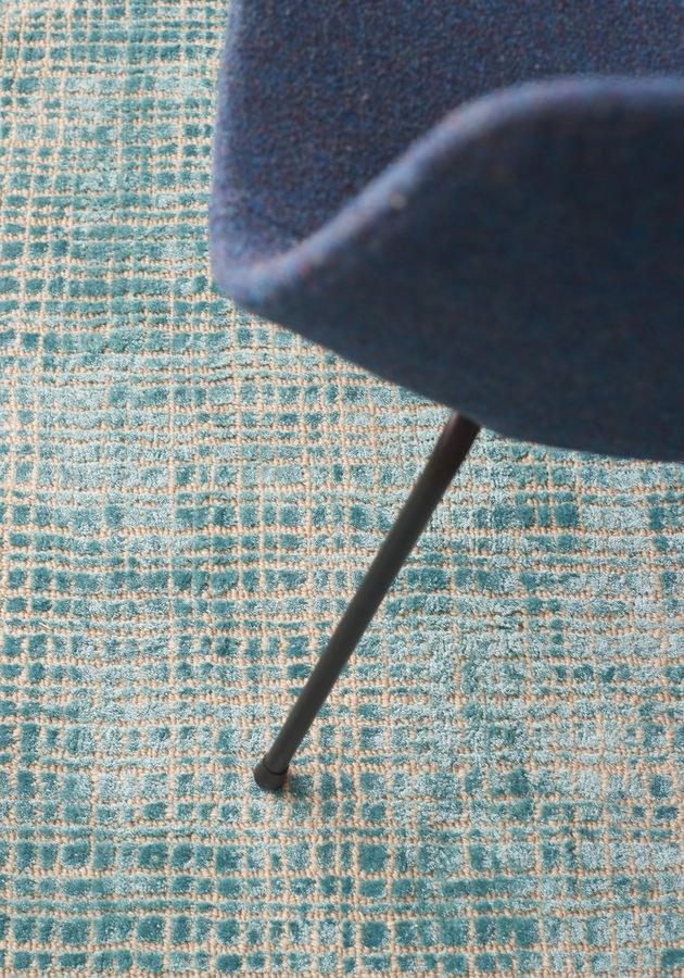 Toulemonde Bochart Прямоугольный коврик ручной работы из ткани Plain textured sun-id-1350343 - Вид №4