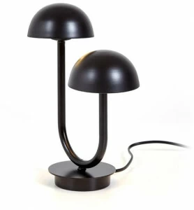 luxcambra Настольная светодиодная лампа из латуни Champignon S_black_3140