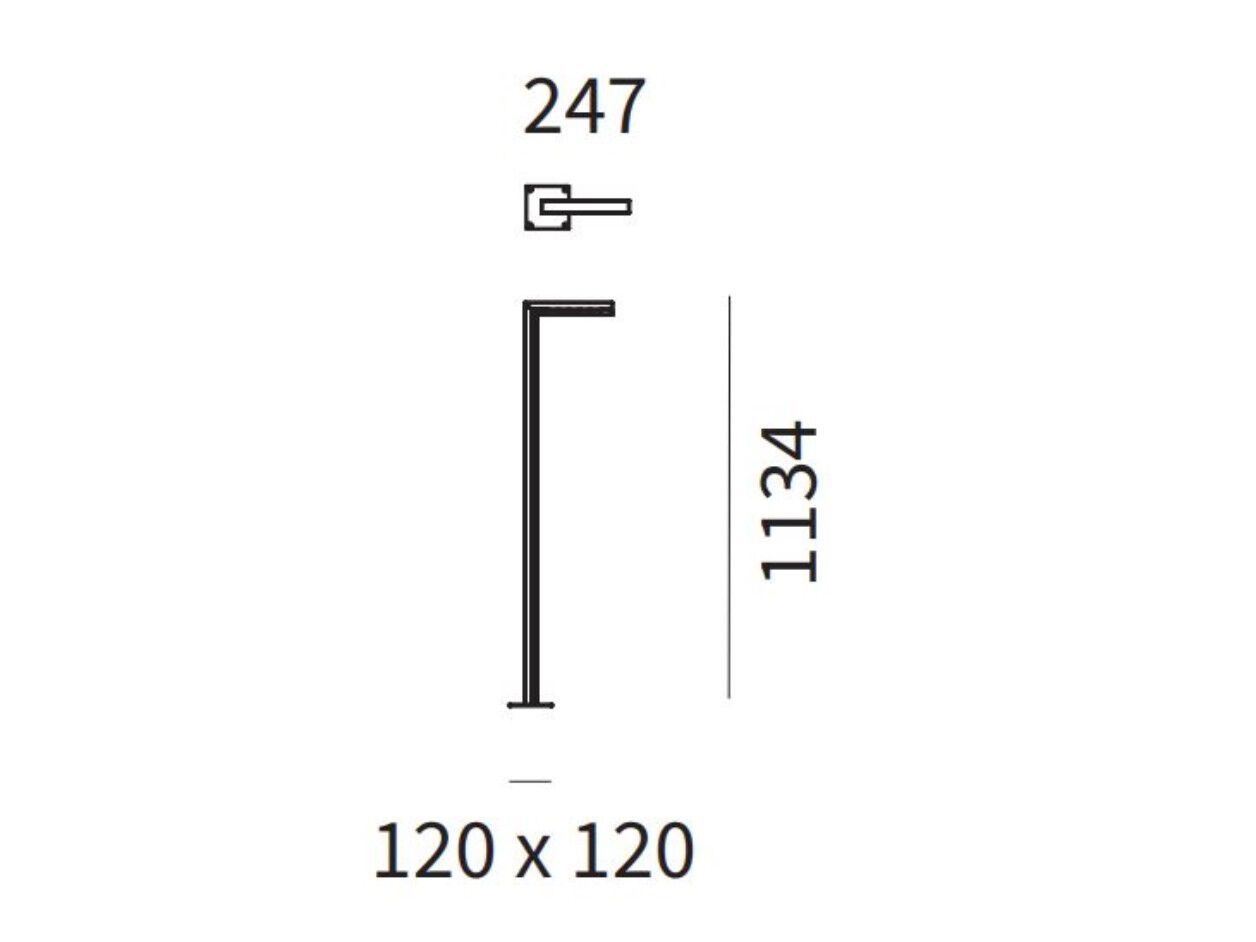 Алюминиевый светодиодный торшер Lucifero's File Flex ARCH-00137544 - Вид №6