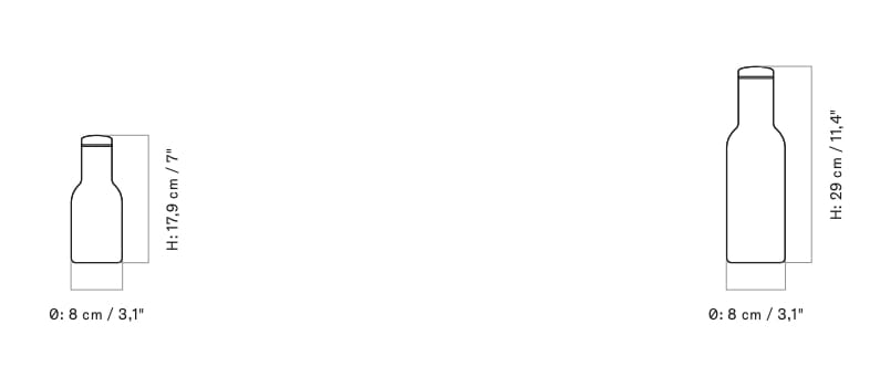 Стеклянный графин Audo Copenhagen BOTTLE CARAFE ARCH-00075181 - Вид №15