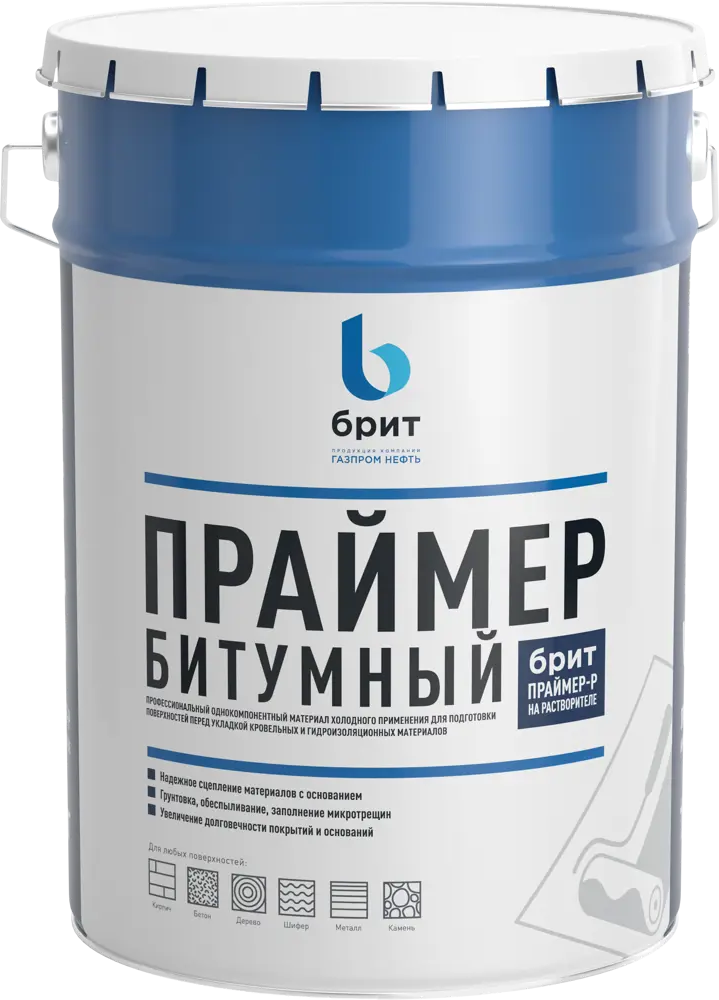 82966163 Праймер Битумный Брит Коннект-Р 18кг STLM-0038360