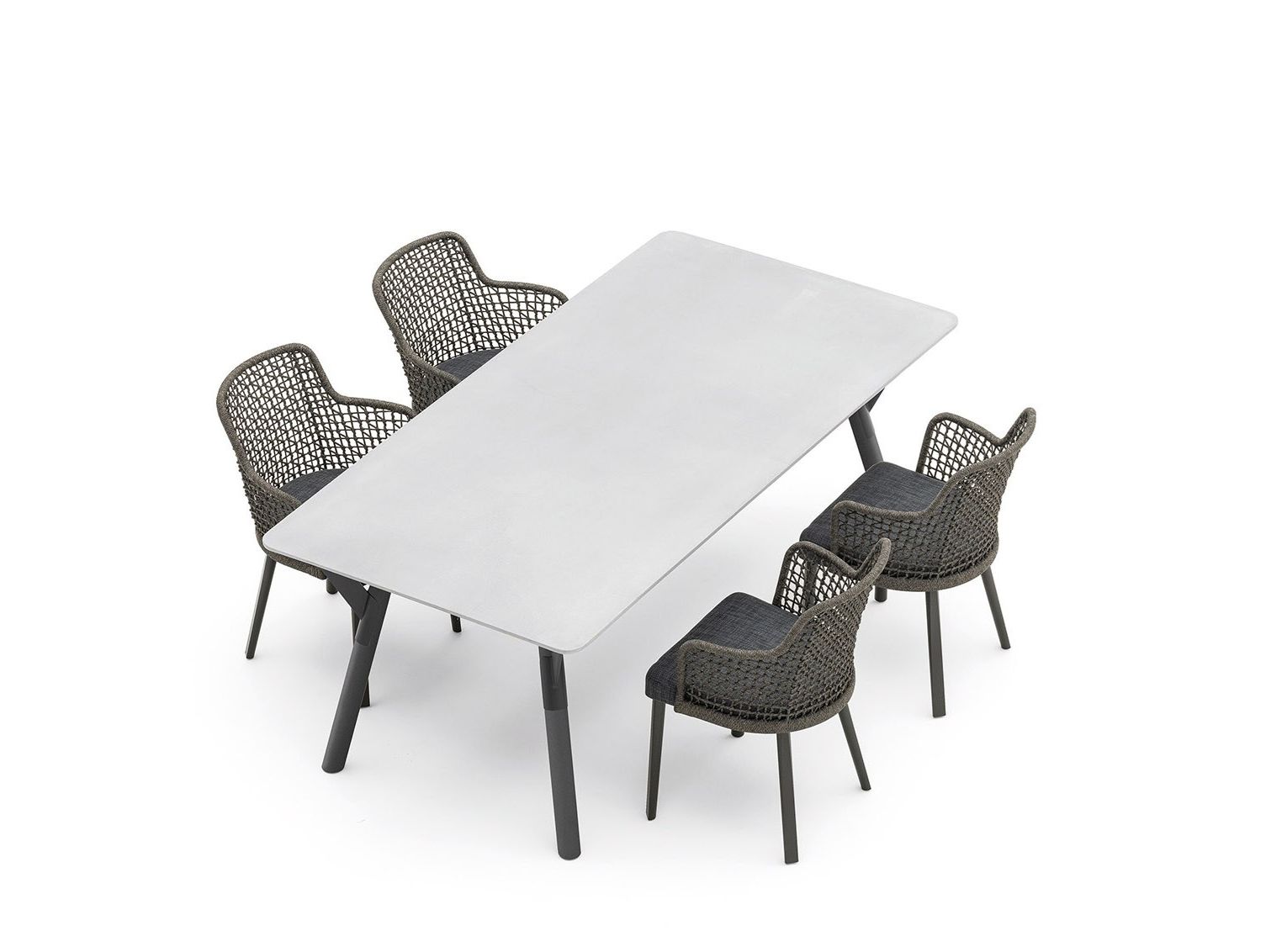 Алюминиевый стул с порошковым покрытием с подлокотниками Varaschin Эмма ARCH-00068597 - Вид №29