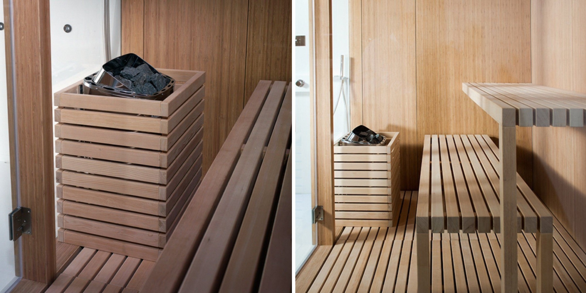 Сауна с душевой кабиной BambooKi 290 см Karolitalia BLUBLEUBAMBOOKI290 - Вид №1