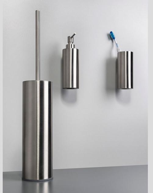 Super Inox Настенный ершик для унитаза из нержавеющей стали Bathroom accessories 0032013x - Вид №1