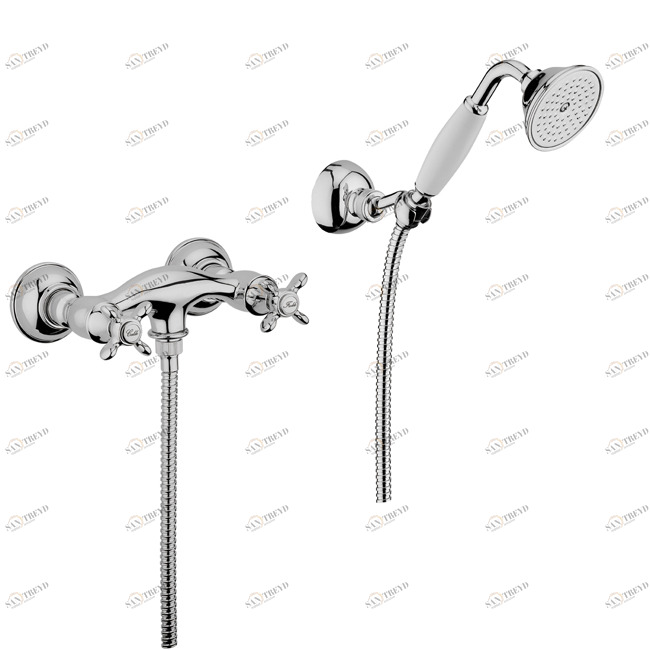 Смеситель для душа Белый 8526 GALASSIA Ethos