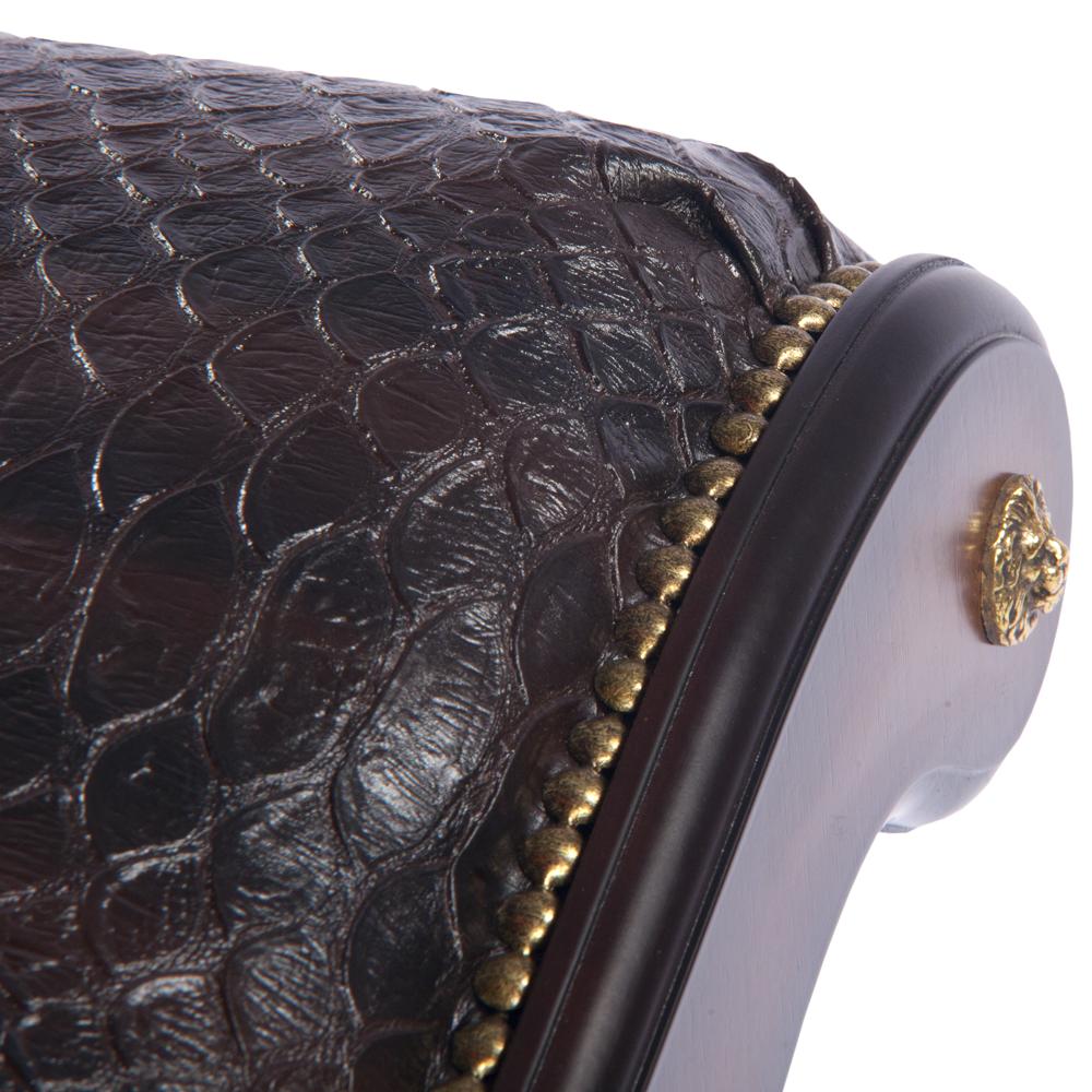 11128 Скамья Сорренто Орех Шоколад BOGACHO 4627138215654 - Вид №3