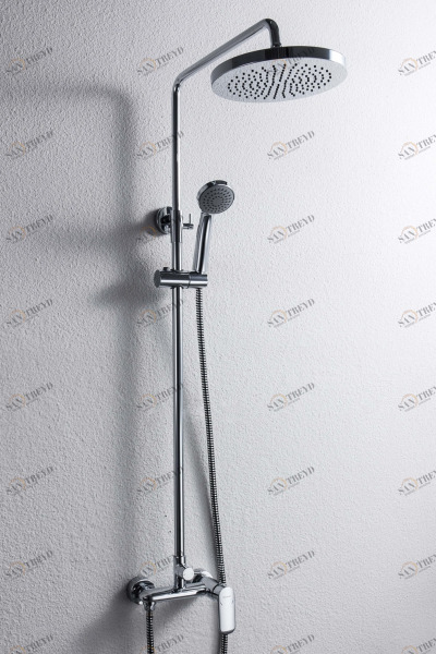 Душевая колонна со смесителем для душа OPAL R OPAL F9125183CP-A2-RUS bravat