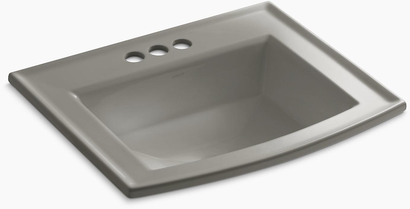 K-2356-4-K4 Накладная раковина на столешницу  прямоугольная Kohler 