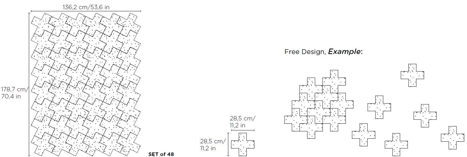Slalom Акустическая панель для стен Felt shape design sun-id-1347810 - Вид №3