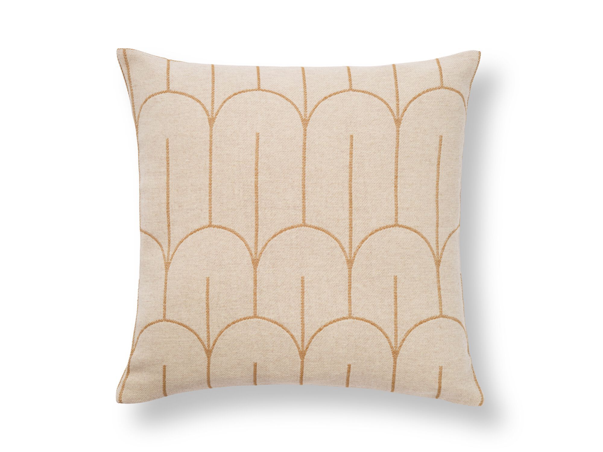 Квадратная подушка из хлопка с геометрическим рисунком Case Весы ARCH-00077967 - Вид №4