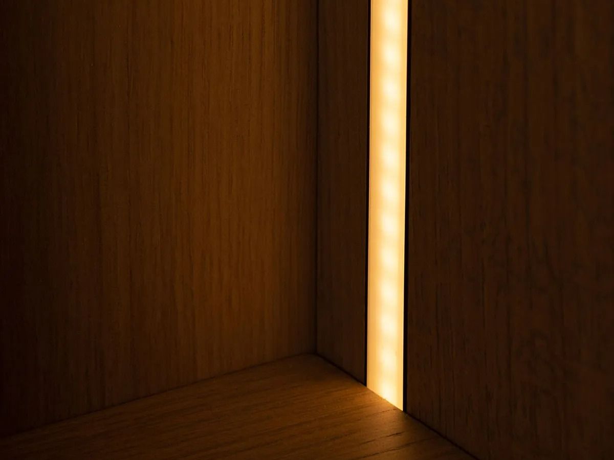 Деревянный шкаф для ванной комнаты со стеклянными дверцами Inbani слой ARCH-00041215 - Вид №14