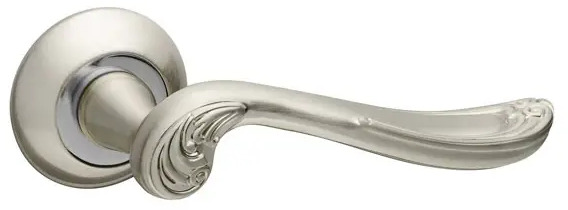 91283446 Ручка раздельная Fuaro R.RM54.Art SN/CP-3 матовый никель/хром 2шт STLM-0898148