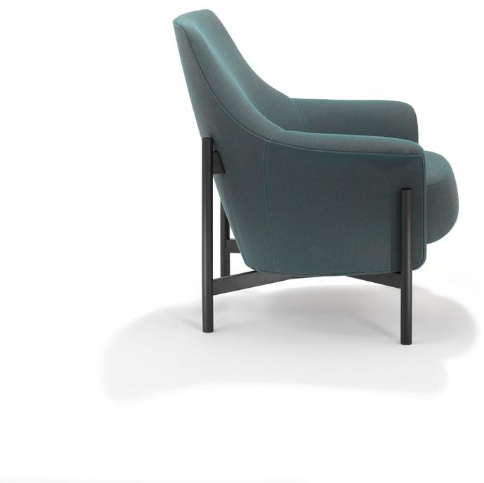 BENE Кресло из ткани с подлокотниками Ports sun-id-1401050 - Вид №2