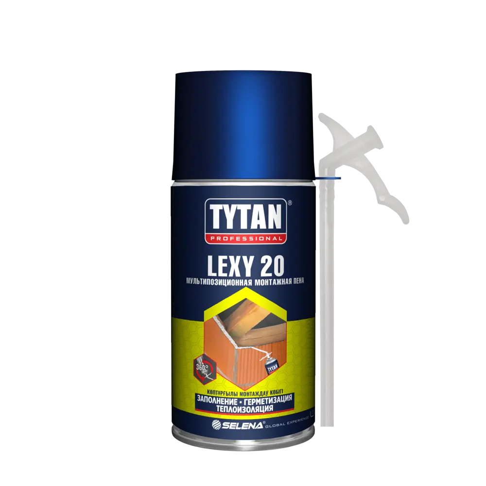 Пена монтажная ручная Tytan Lexy всесезонная 300 мл STLM-2187099