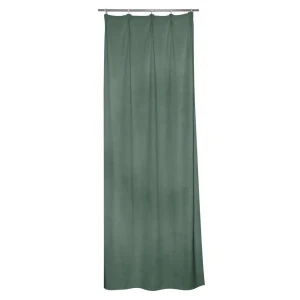 Штора на ленте Inspire Nelio 140x280 см цвет зеленый 88311232 STLM-2182879