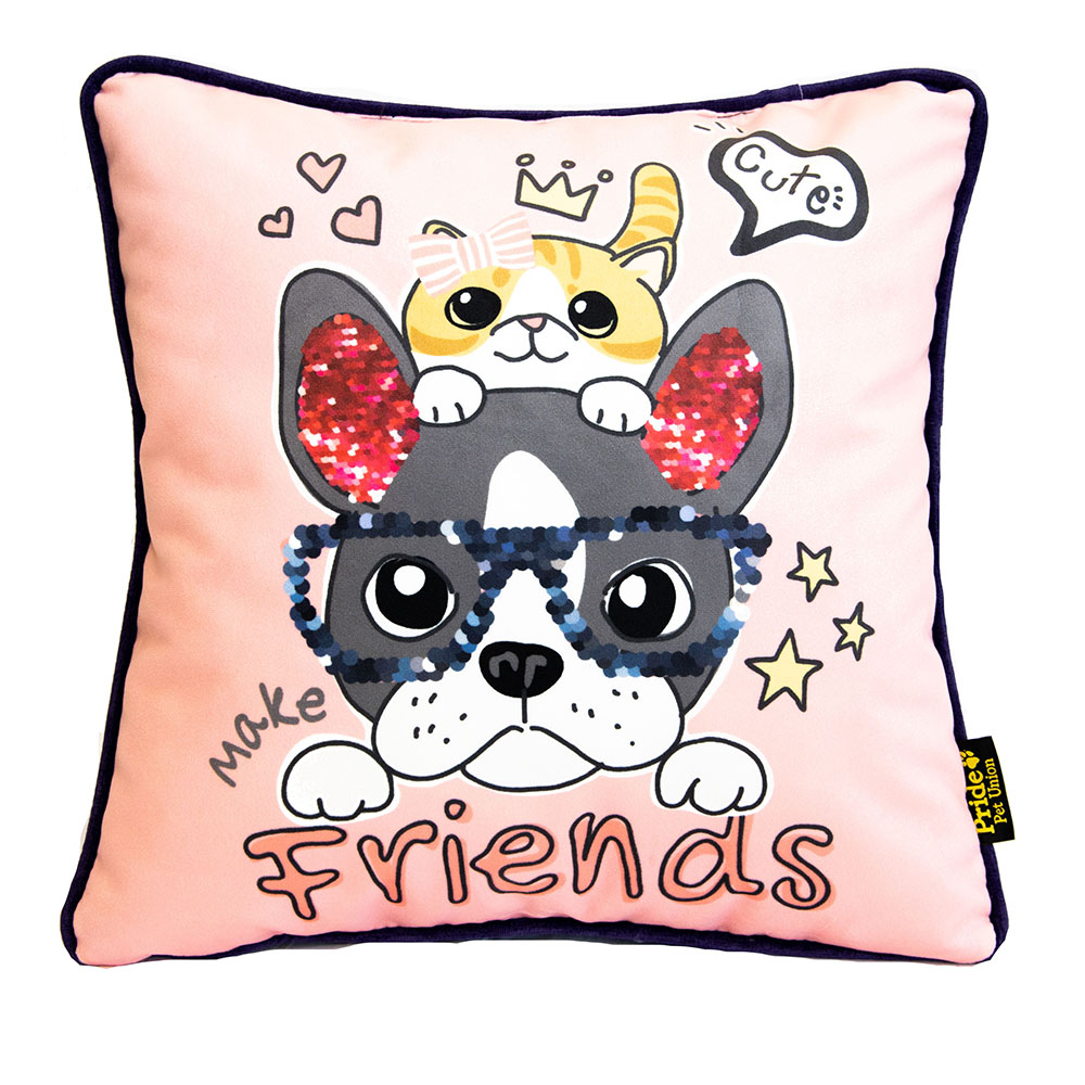 ПР0054082 Подушка декоративная "Друзья" Pride 