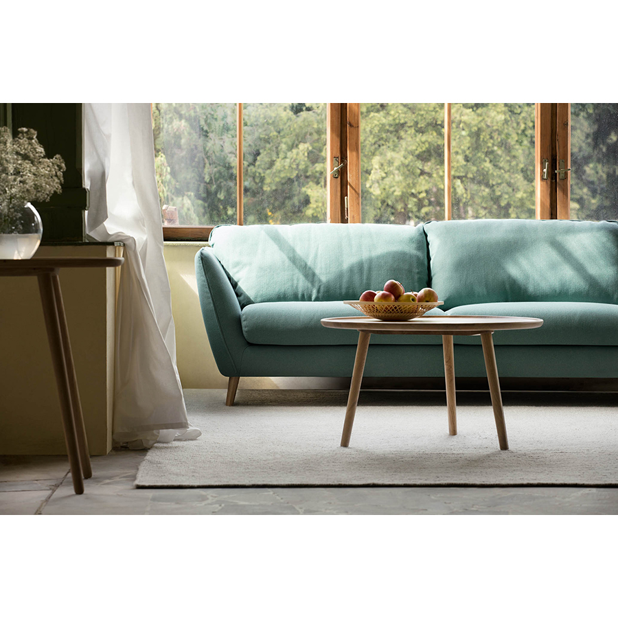 Диван угловой Stella, правосторонний, молочный Sits S1647 - Вид №2