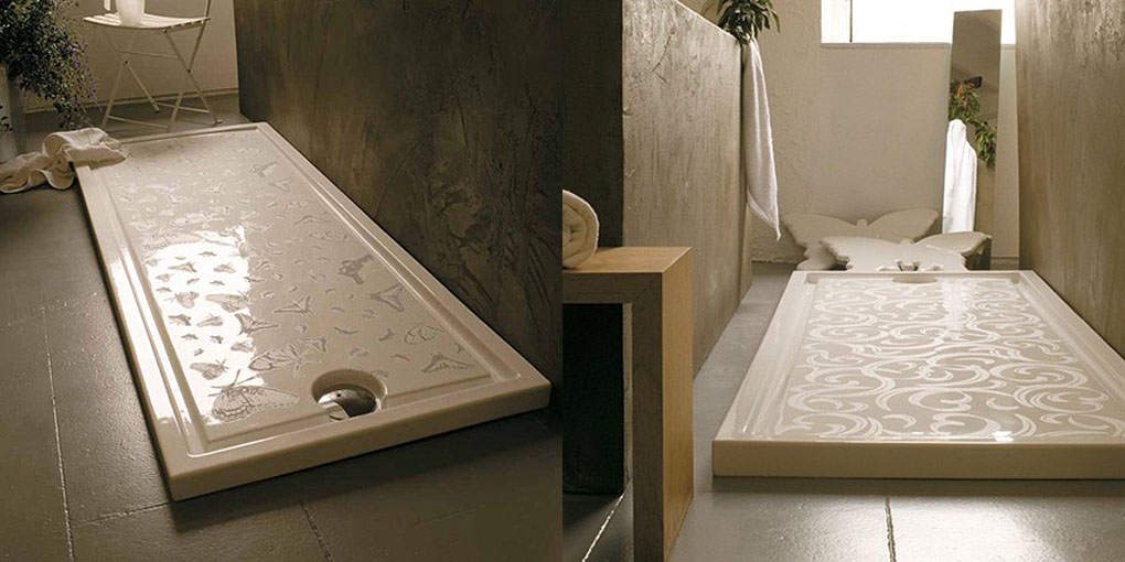 Душевой поддон PD16080601 Disegno Ceramica Shower Tray H6 - Вид №2