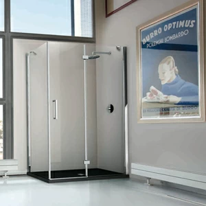 Душевой уголок 160x90 CORAL 2P+F Novellini CORAL