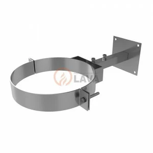 Кронштейн стеновой LAVA 300, телескоп 40-75, нерж. 439 (2,0)